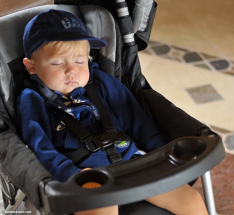 Ryan in stroller