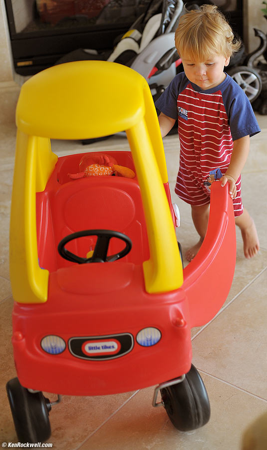 Ryan in car