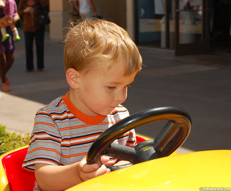 Car at mall