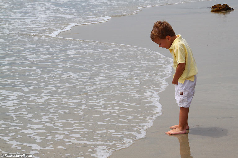 Ryan at beach