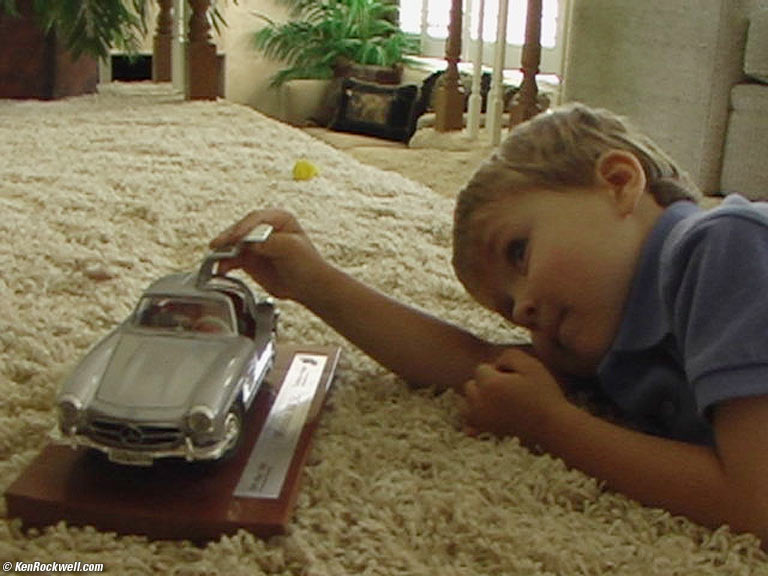 Ryan and the Mercedes 300SL