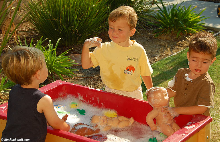 Splashing