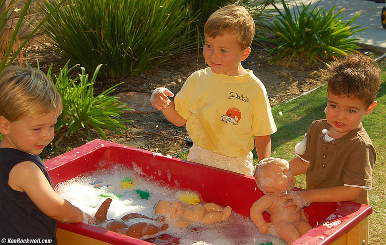 Splashing