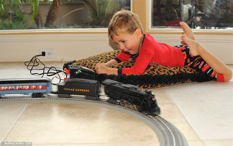 Ryan and his train