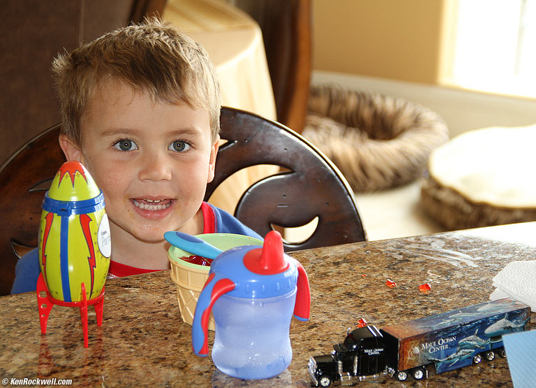 Ryan and the Monkey Rocket Ship, originally an Extensis Portfolio 8 promotional item