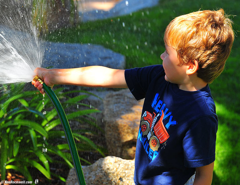 Ryan and the hose