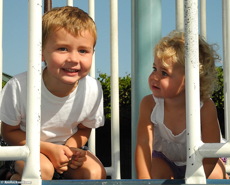 Ryan and Katie at the park