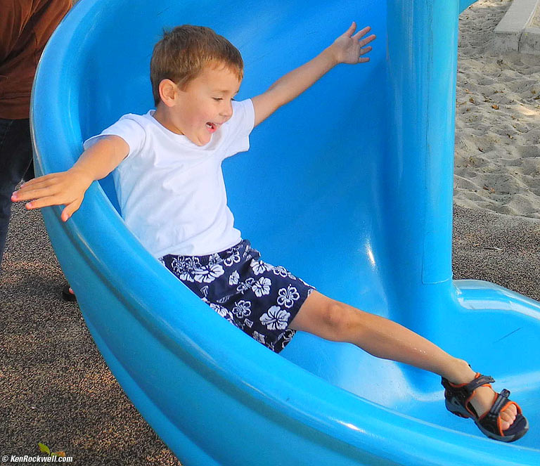 Ryan on the slide