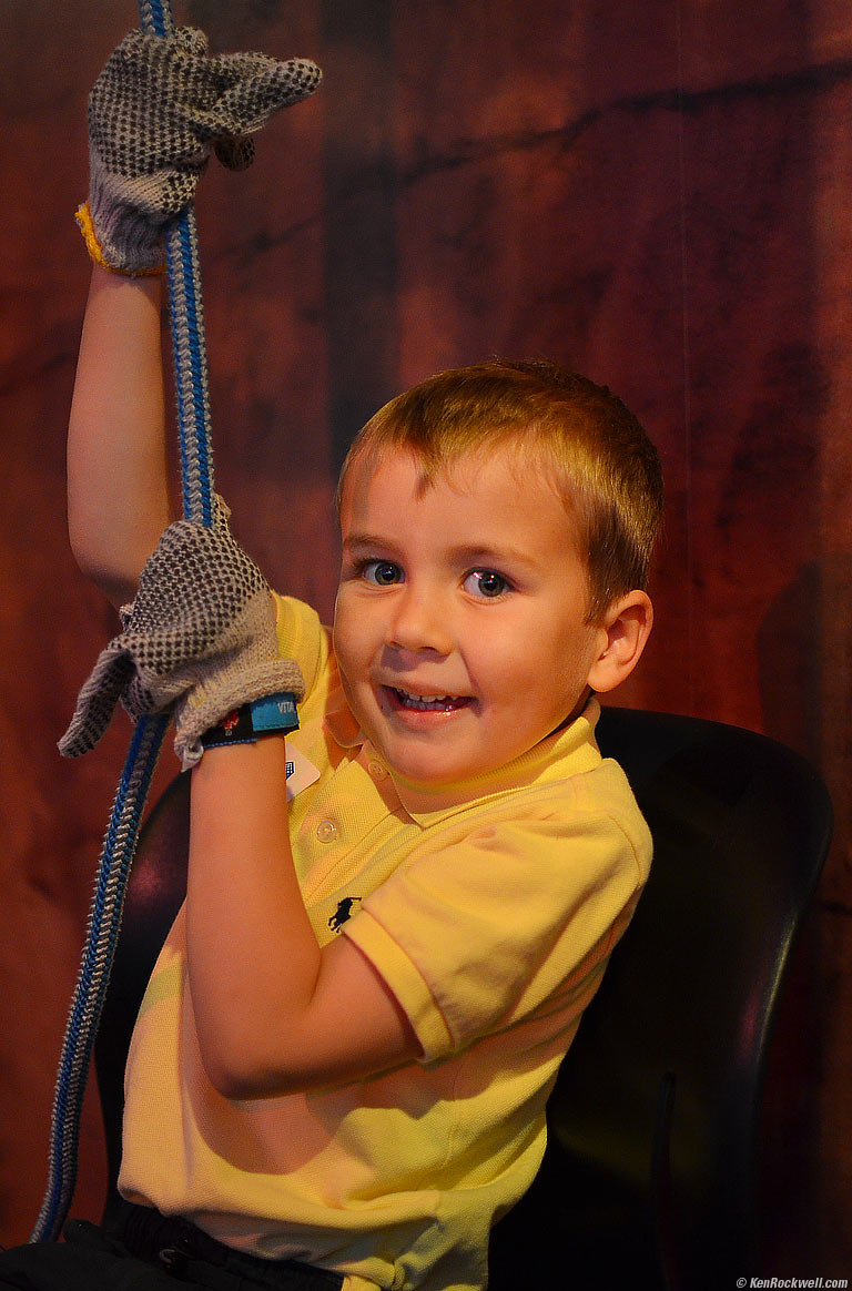 Ryan climbing