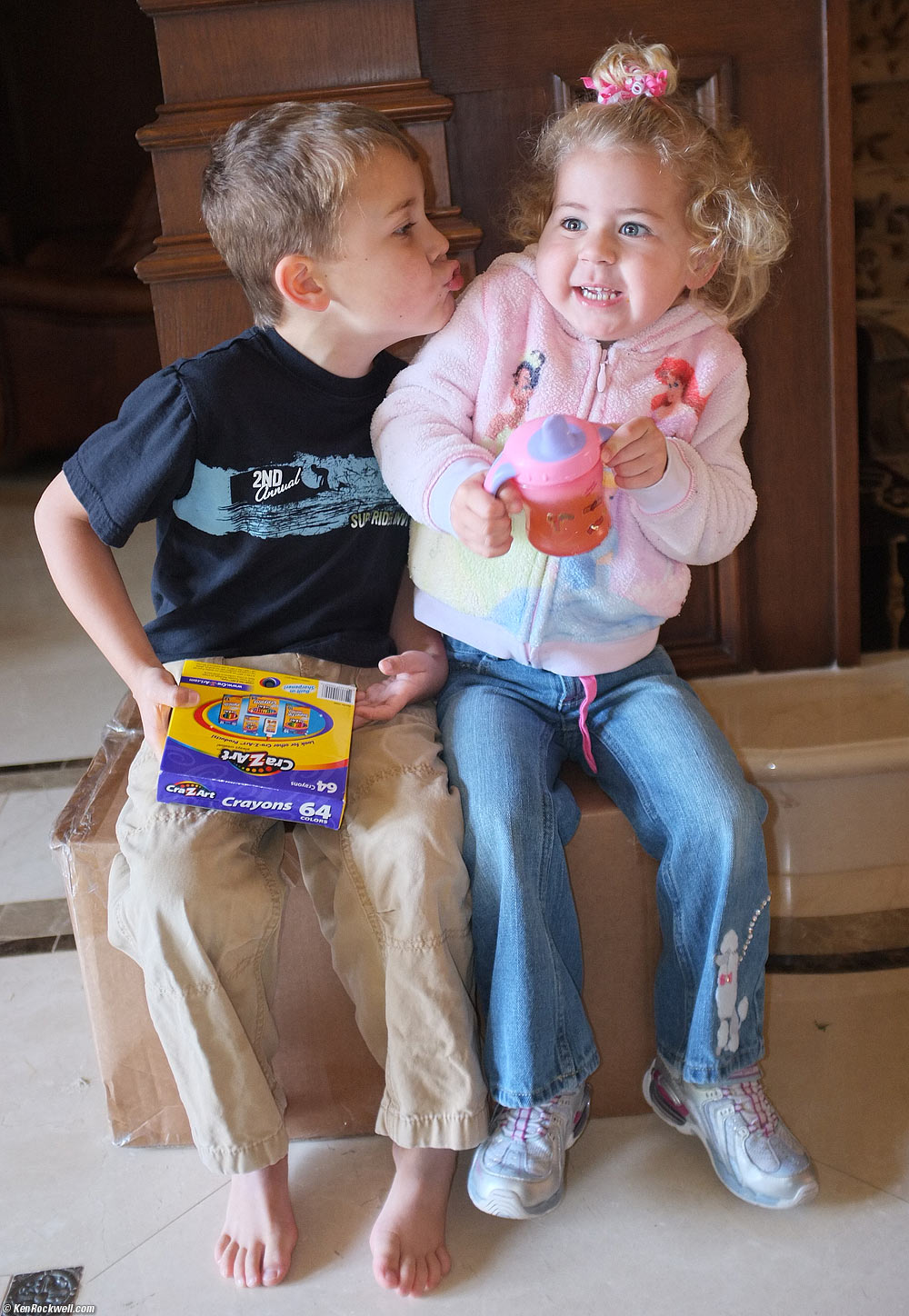 Ryan kisses Katie