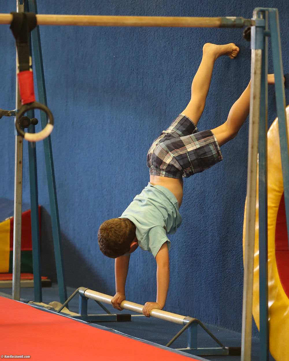 Ryan at Gymnastics