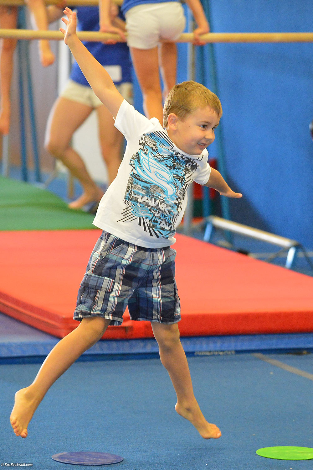 Ryan jumping.