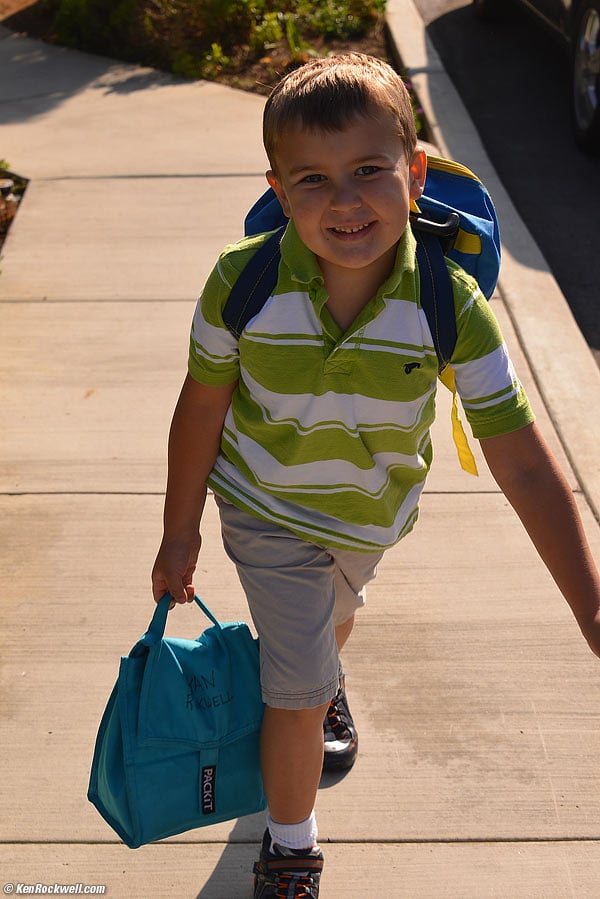 Ryan off to school