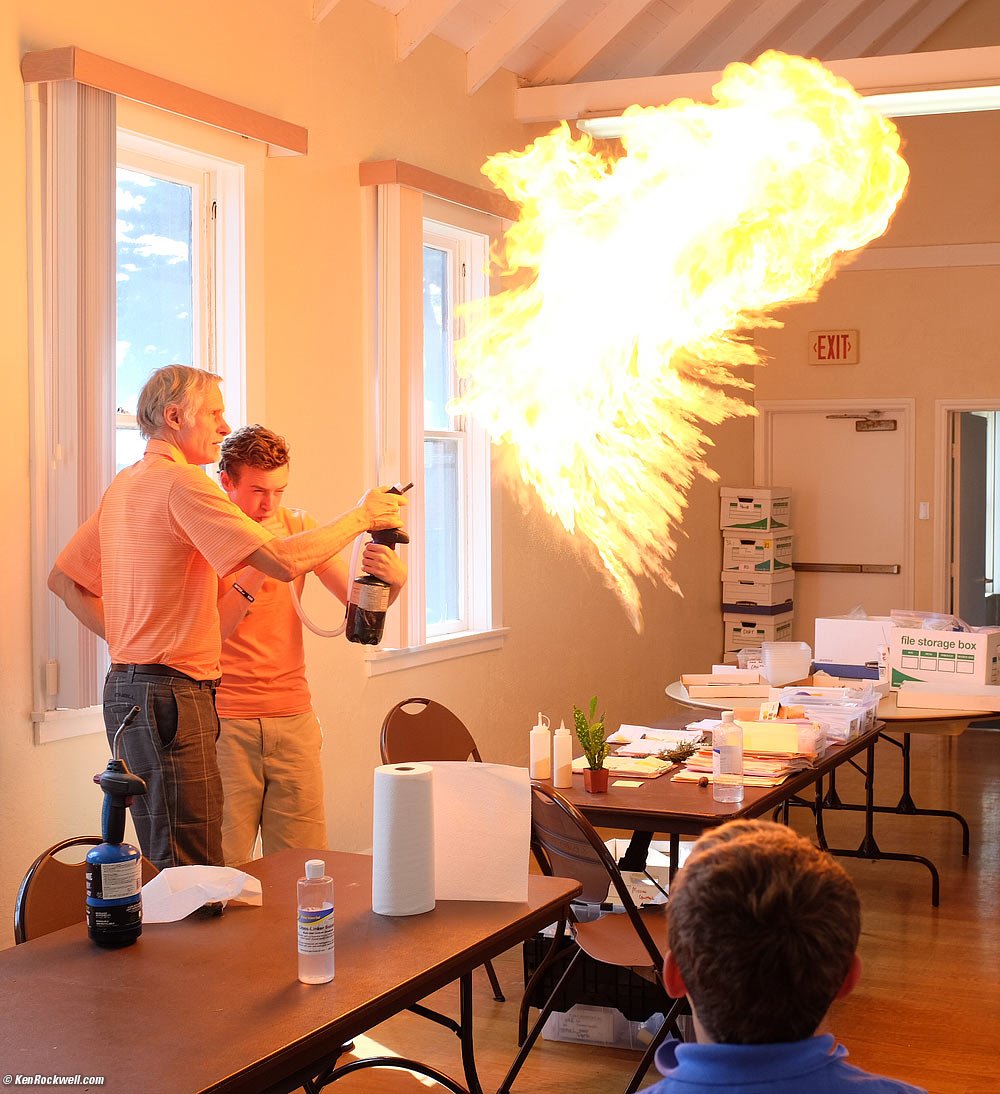 Ryan's first day of Science Camp.