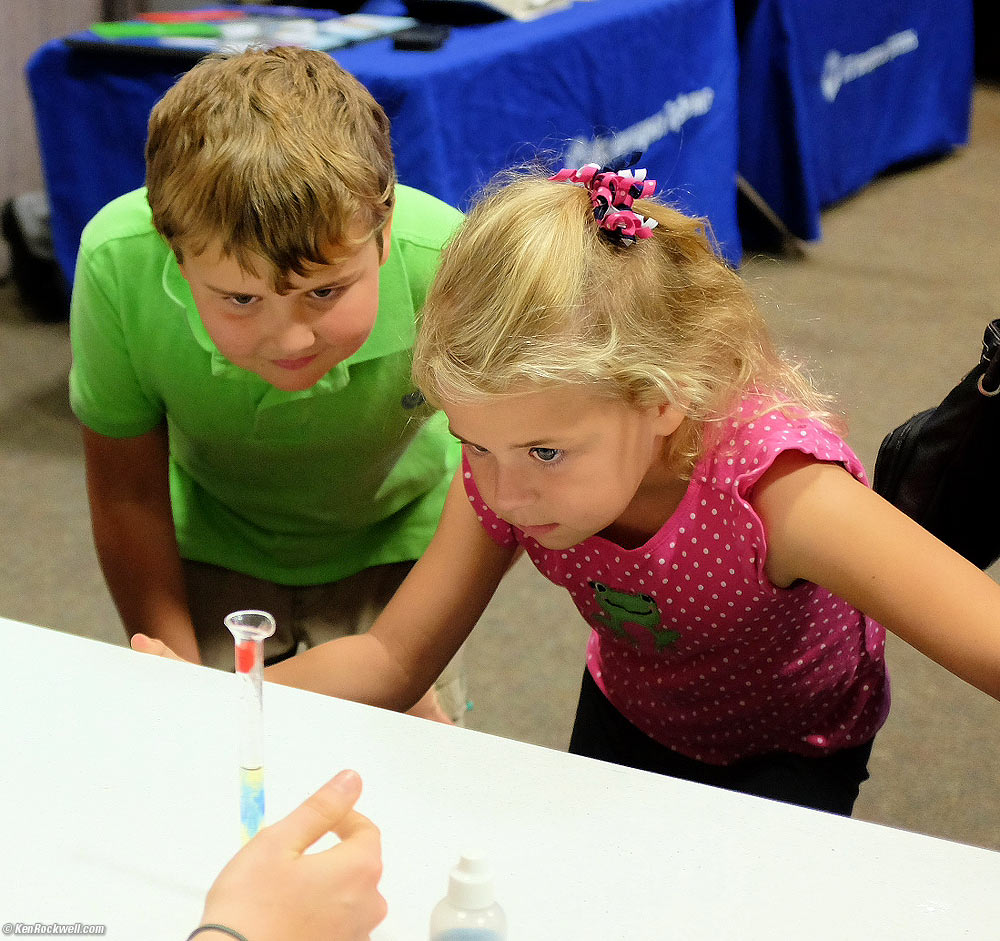 Ryan and Katie at Science Night