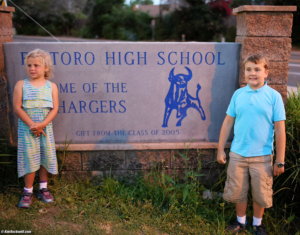 Kids at El Toro High School