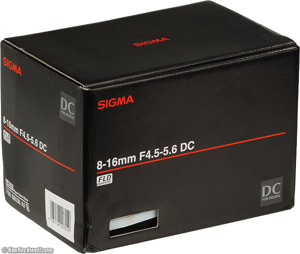Box, Sigma 8-16mm