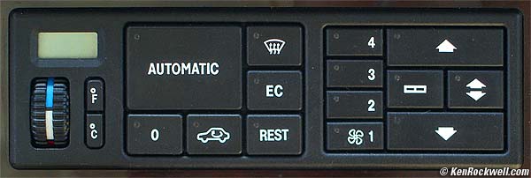 1991 SL500 climate control