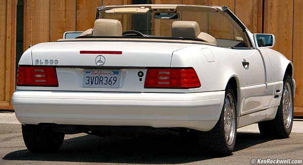 1997 Mercedes SL500 Cambria California July 2004
