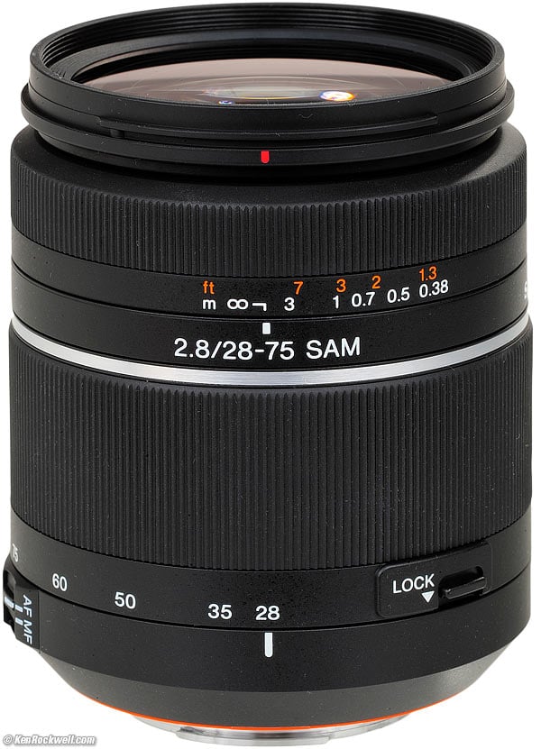 Sony 28-75mm f/2.8 