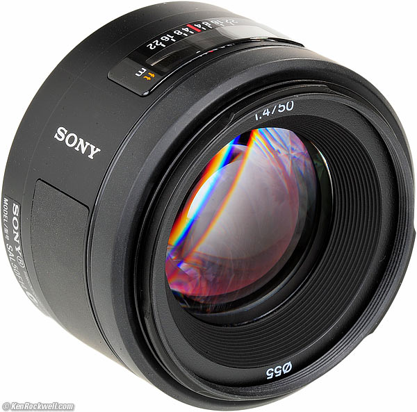 Sony 50mm f/1.4 