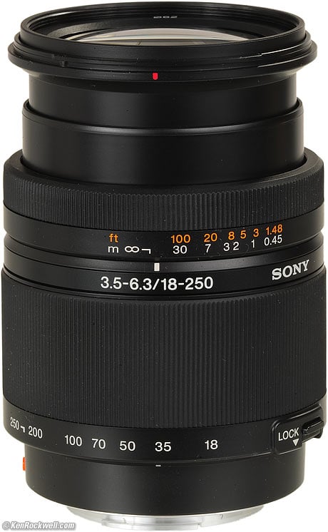 Sony 18-250mm