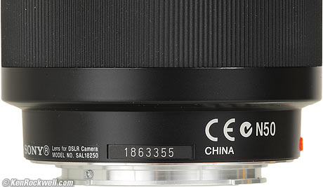 Sony 18-250mm