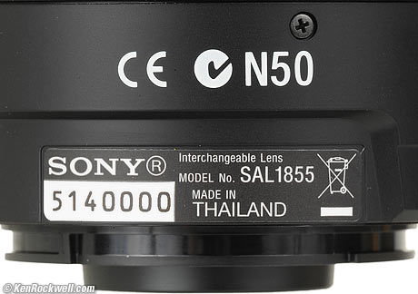 Sony 18-55mm