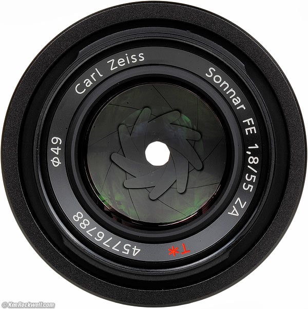 Sony ZEISS 55mm f/1.8 FE