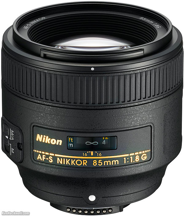 Nikon 85mm f/1.8G