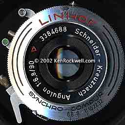 Schneider 90mm f/6.8 Angulon
