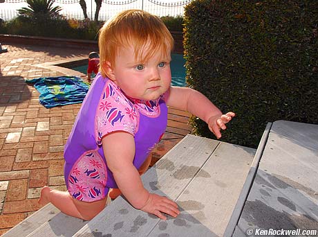 baby climbing