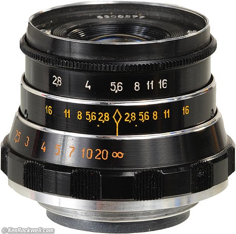 Industar 55mm f/2.8 N-61 L/D