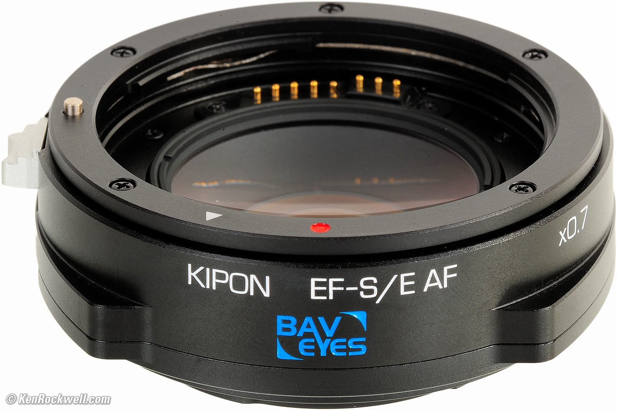 Kipon 0.7x Baveyes Adapter Review