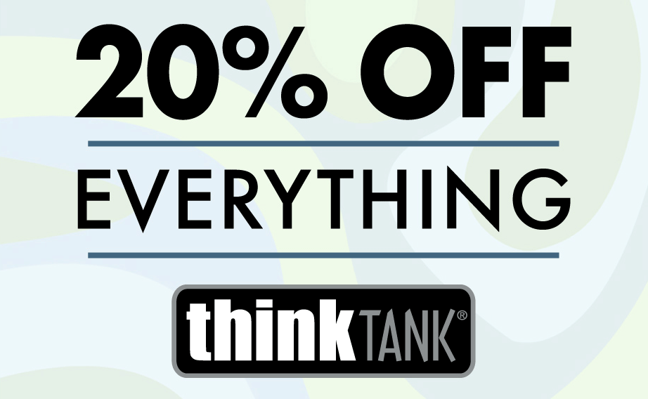 20% off everything Think Tank