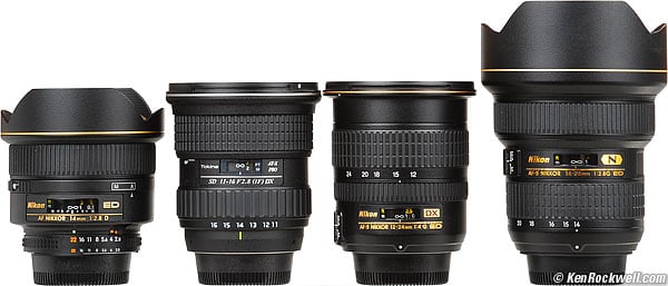 Al 14mm lenses