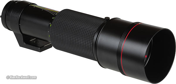 Tokina 150-500mm with hood extended.