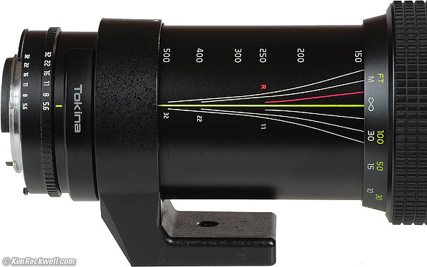 Tokina 150-500mm Zom Calibrations