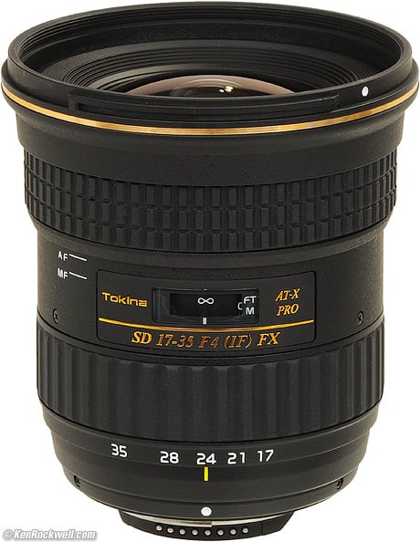 Tokina 17-35mm f/4