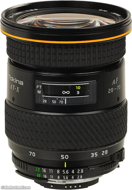 Tokina 28-70mm f/2.8 AT-X AF