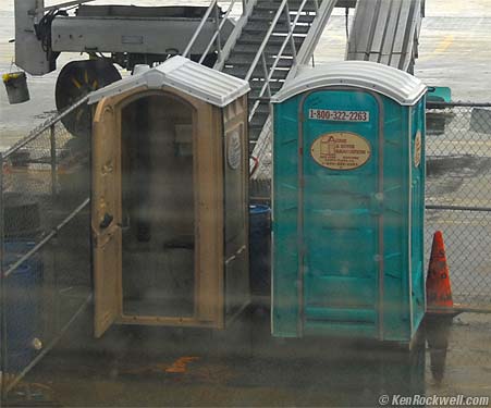 Oakland Airport Porta-Potties