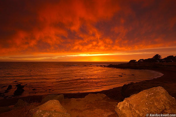 Sunset, Cambria, 