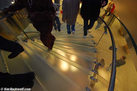 Stairs in Apple Store