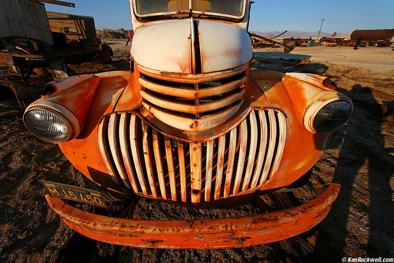 Photos of old trucks become slightly less of a clich when photographed more