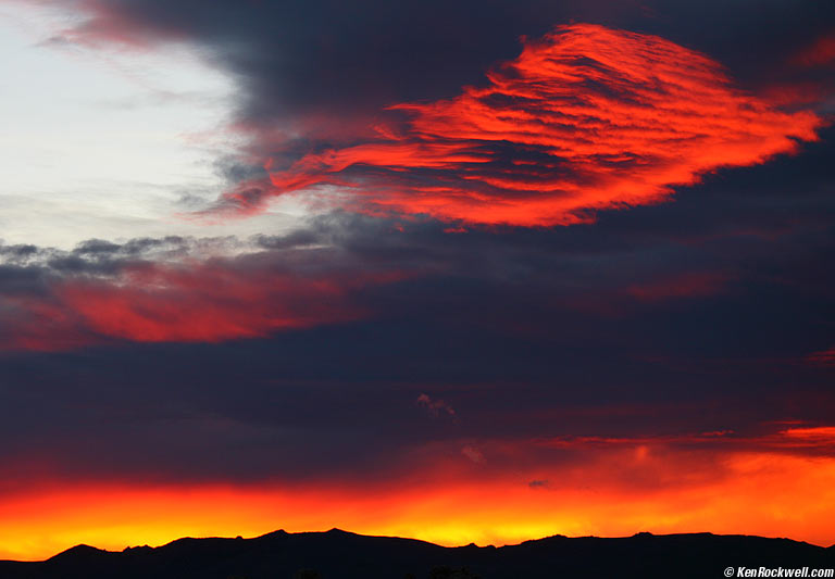 Dawnfire, Mono Lake, California.
