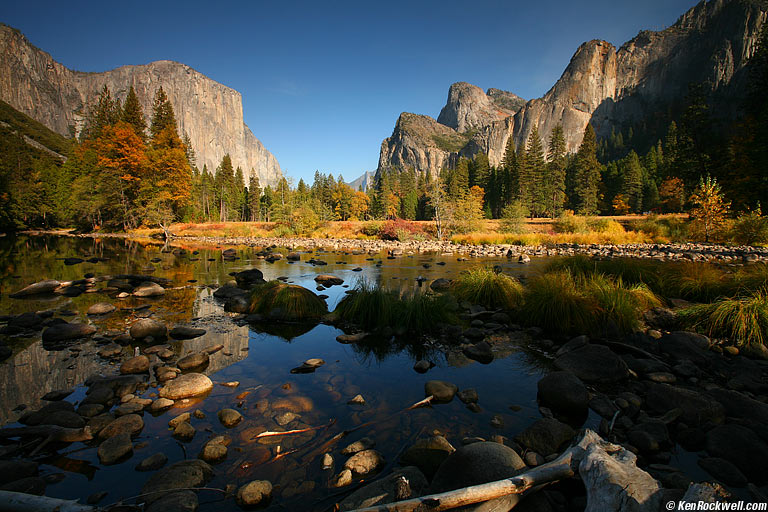 Valley View, Yosemite National Park, California.
