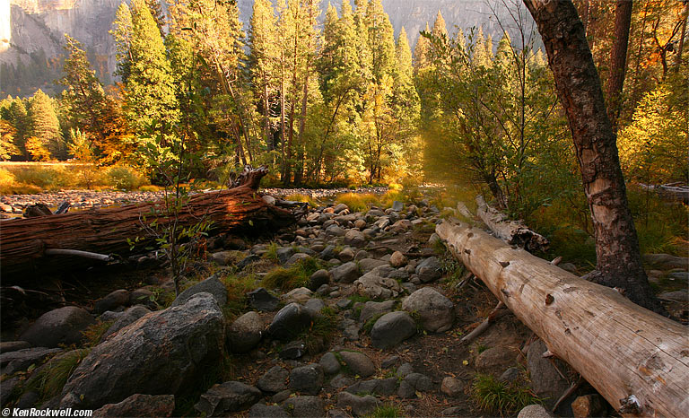 Elf's Leap, Yosemite National Park, California.