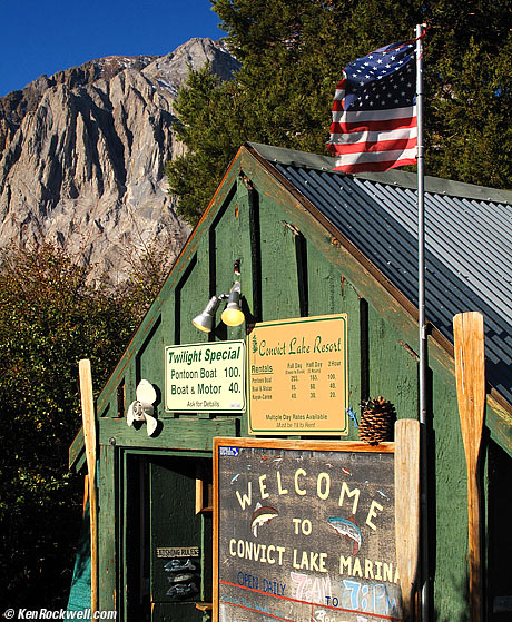 Convict Lake Marina