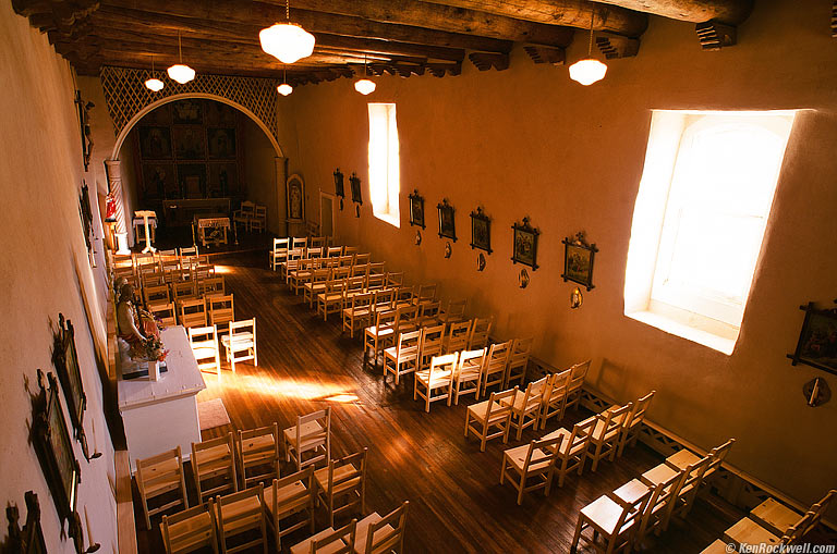 La Iglesia Santisima Trinidad, Arroyo Seco, New Mexico.