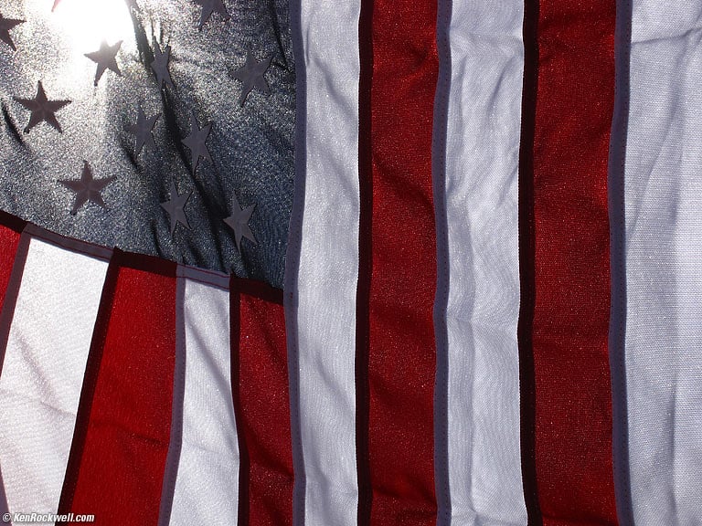 Flag, Taos Plaza